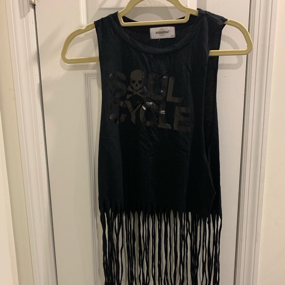 NWT SoulCycle Fringe Tank Size Small